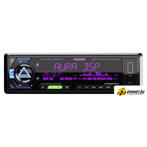 USB-магнитола Aura Indigo-876DSP MKII