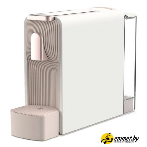 Капсульная кофеварка Scishare Capsule Coffee Machine S1109 (с переходником на евровилку, золотистый)
