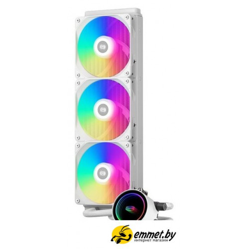 Система жидкостного охлаждения для процессора PCCooler DA360 ARGB (белый)