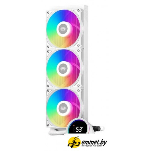 Система жидкостного охлаждения для процессора PCCooler DA360 Pro ARGB Digital (белый)