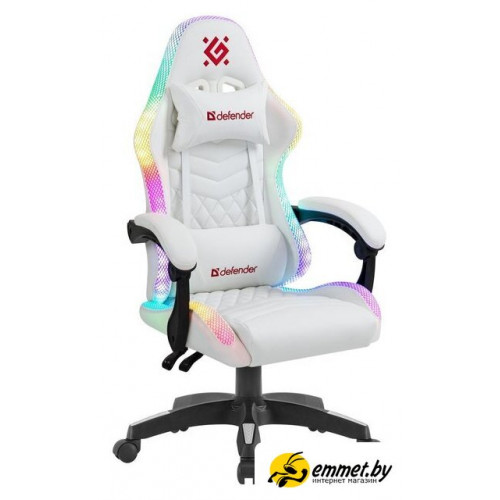 Игровое (геймерское) кресло Defender Core (белый)
