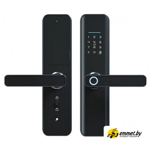 Дверной замок Roome Tuya Digital Fingerprint Lock X6 (черный)