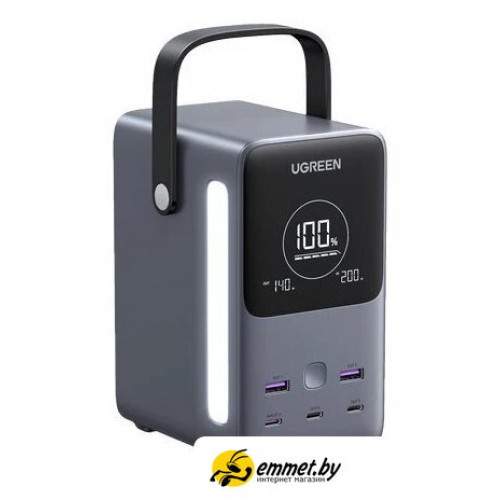 Портативная зарядная станция Ugreen PB770 48000mAh (серый)