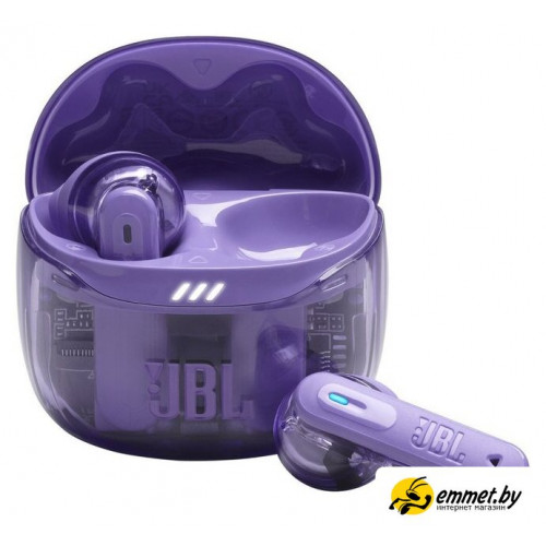 Наушники JBL Tune Flex 2 Ghost (фиолетовый)