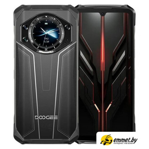 Телефон Doogee S119 8GB/512GB (черный/серебристый)