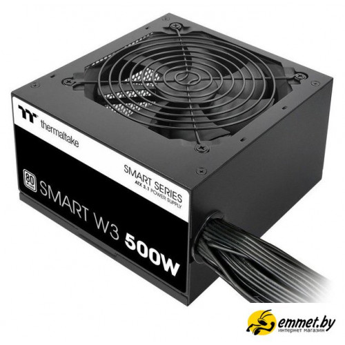 Блок питания Thermaltake Smart W3 500W PS-SPW-0500NNFAWE-1