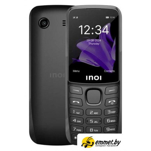 Кнопочный телефон Inoi 244 Modern Plus 4G (черный)