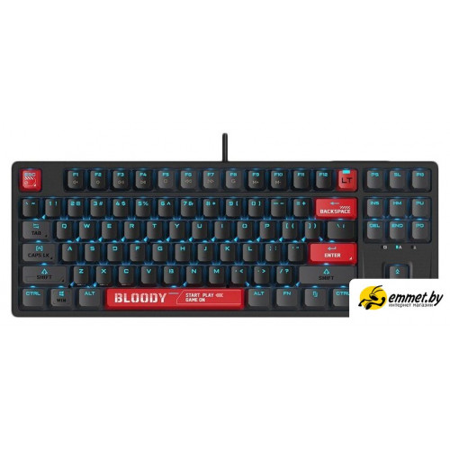 Клавиатура A4Tech Bloody AT87 (черный/красный)