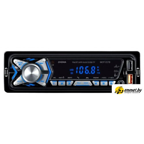 USB-магнитола Digma MCP-227B