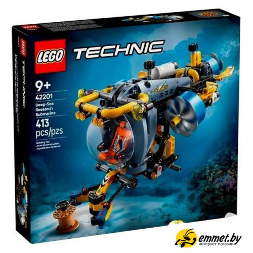 Конструктор LEGO Technic 42201 Глубоководная исследовательская подводная лодка