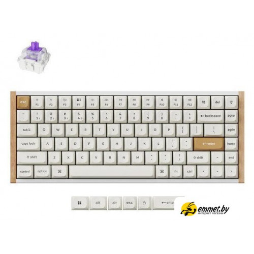 Клавиатура Keychron K2 HE Special Edition White K2H-Q1 (Nebula Magnetic)
