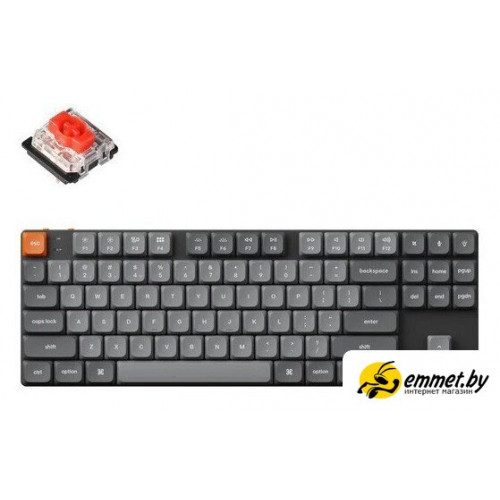 Клавиатура Keychron K1 Max RGB K1M-H1-RU (Gateron Low Profile Red 2.0)