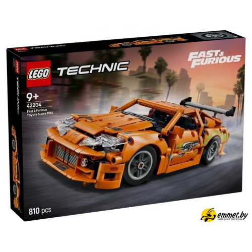 Конструктор LEGO Technic 42204 Форсаж Toyota Supra MK4