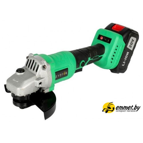 Угловая шлифмашина Zitrek ZKAG20-125 PRO 083-1079 (с 2-мя АКБ, кейс)