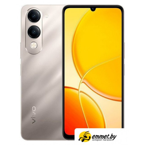 Телефон Vivo Y04 4GB/128GB международная версия (титановое сияние)