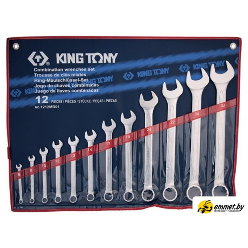 Набор ключей King Tony 1212MR01 (12 предметов)