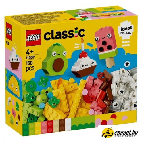 Конструктор LEGO Classic 11039 Создаем еду друзей