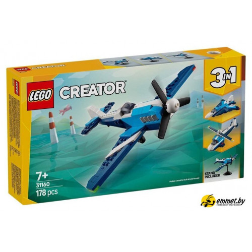 Конструктор LEGO Creator 3 в 1 31160 Гоночный самолет