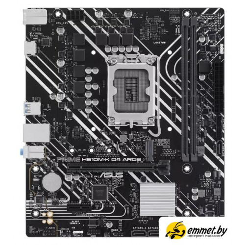 Материнская плата ASUS Prime H610M-K D4 ARGB