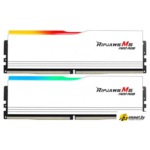 Оперативная память G.Skill Ripjaws M5 Neo RGB 2x48ГБ DDR5 6000 МГц F5-6000J3036F48GX2-RM5NRW