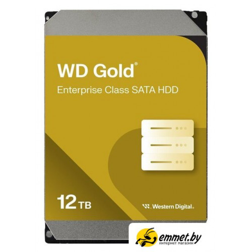 Жесткий диск WD Gold 12TB WD122KRYZ