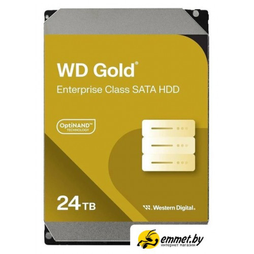 Жесткий диск WD Gold 24TB WD242KRYZ