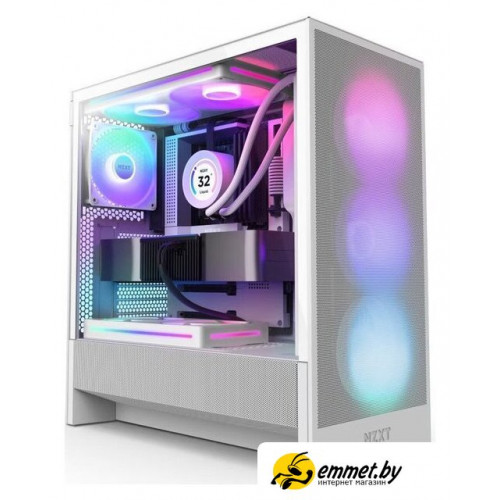 Корпус NZXT H5 Flow RGB 2024 CC-H52FW-R1