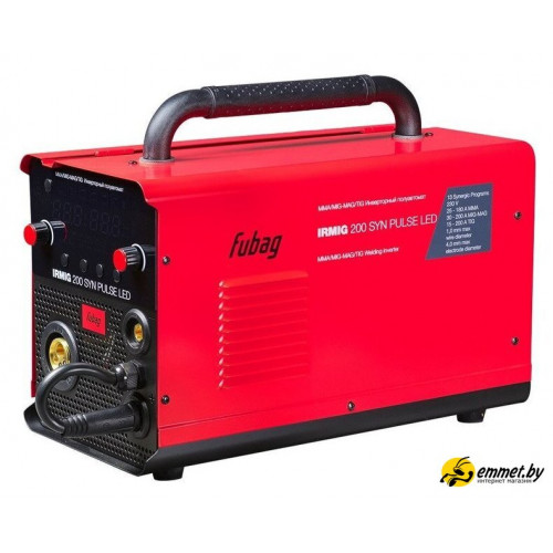 Сварочный инвертор Fubag IRMIG 200 Syn Pulse LED 646405