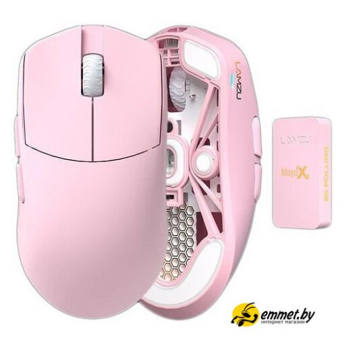 Игровая мышь Lamzu Maya X (розовый)