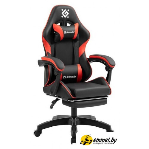 Игровое (геймерское) кресло Defender Serenity (черный/красный)