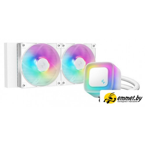 Система жидкостного охлаждения для процессора DeepCool LE240 WH V2 R-LE240-WHAMMN-G-2