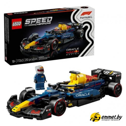 Конструктор LEGO Speed Champions 77243 Гоночный автомобиль Oracle Red Bull Racing RB20 F1