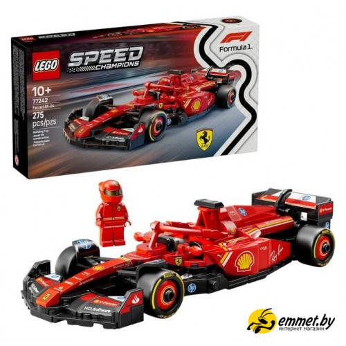 Конструктор LEGO Speed Champions 77242 Гоночный автомобиль Ferrari SF-24 F1