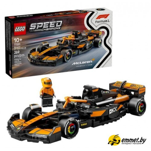 Конструктор LEGO Speed Champions 77251 Гоночный автомобиль McLaren F1 Team MCL38