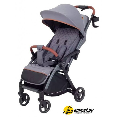 Коляска прогулочная «книга» MOWbaby Атом MB200 (Grey)