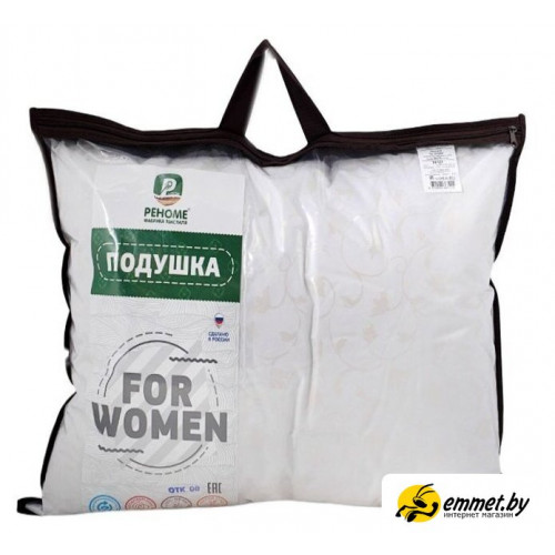 Спальная подушка Реноме For Women 68x68 14/122 (заменитель лебяжьего пуха тик)