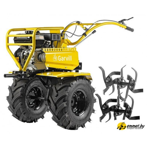 Мотоблок бензиновый Garvill MCP-427K-19 Extreme (колеса 19-7x8)