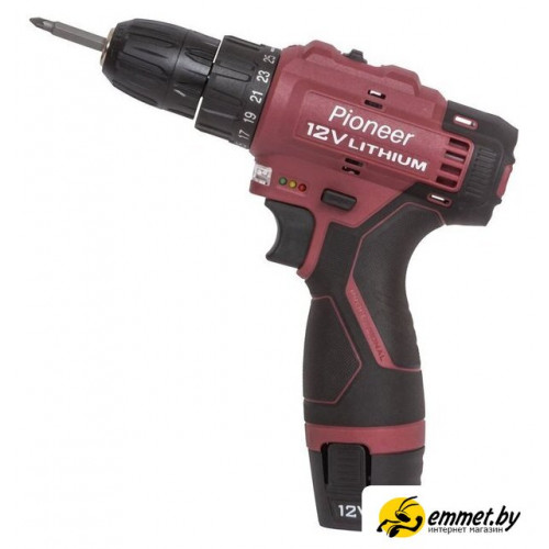 Дрель-шуруповерт Pioneer Tools CD-M1215-01 (с 1-им АКБ)