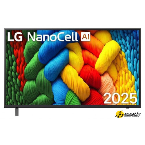 Телевизор LG NanoCell AI NANO80 43NANO80A6B