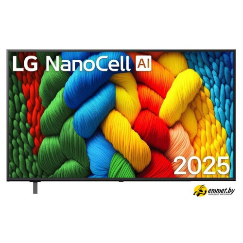 Телевизор LG NanoCell AI NANO80 55NANO80A6B