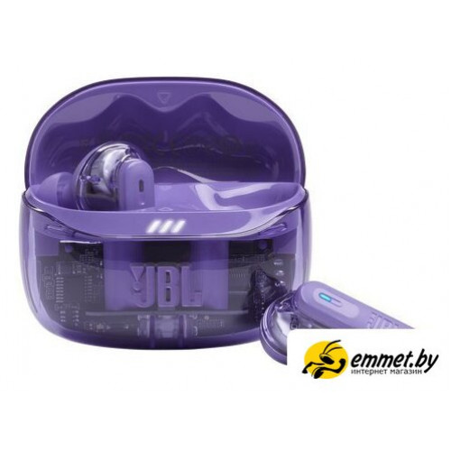 Наушники JBL Tune Beam 2 Ghost Edition (фиолетовый)