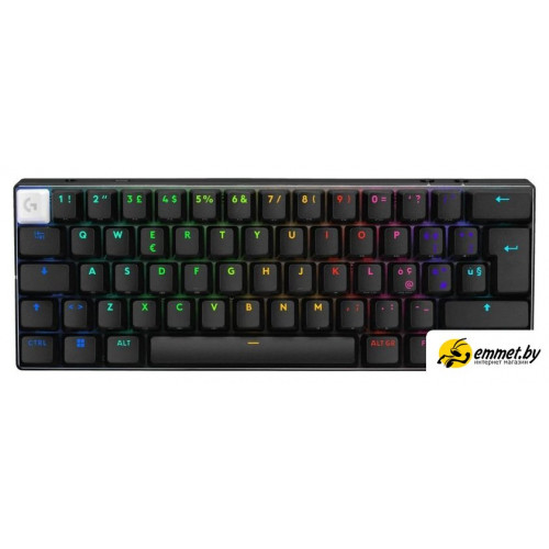 Клавиатура Logitech G Pro X 60 Lightspeed GL Tactile 920-011915 (черный, нет кириллицы)