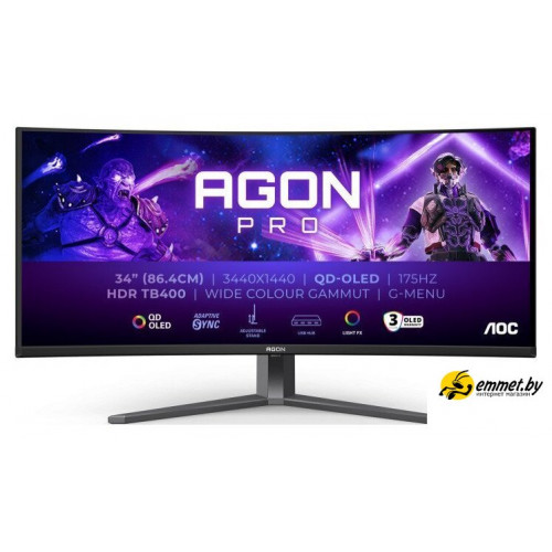 Игровой монитор AOC Agon Pro QD-OLED AG346UCD