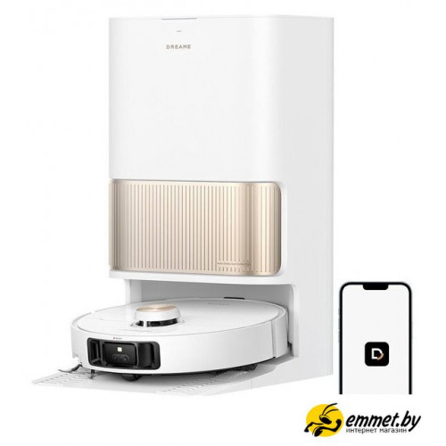 Робот-пылесос Dreame Robot Vacuum L40s Pro Ultra (евровилка, белый)