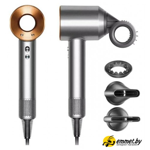 Фен Dyson HD15 Supersonic (евровилка, никель/медный)
