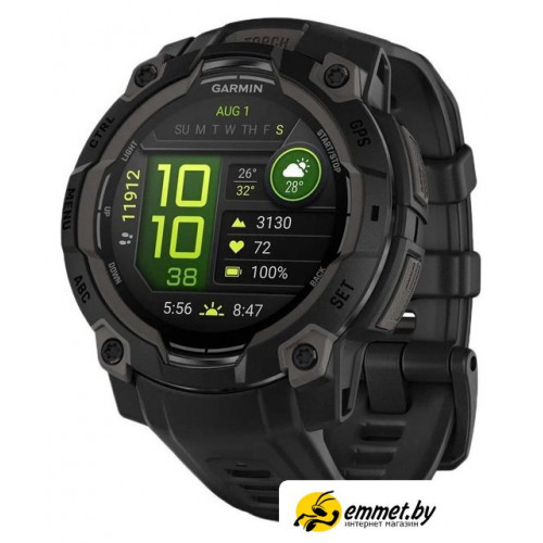 Умные часы Garmin Instinct 3 45 мм (черный)