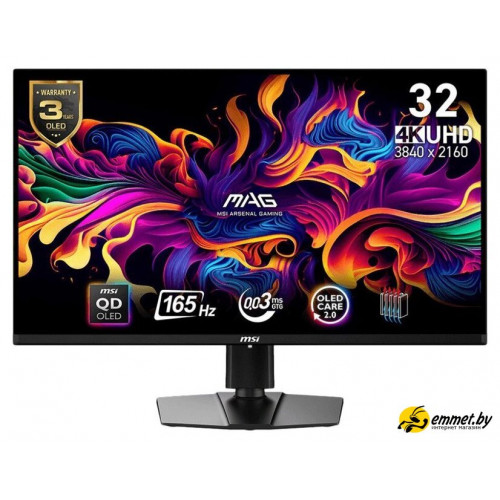Игровой монитор MSI MAG 321UP QD-OLED