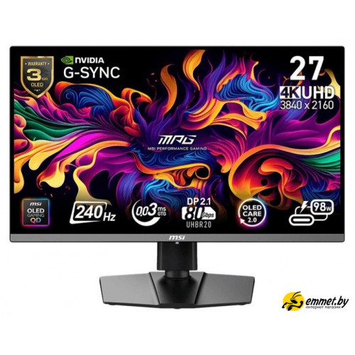 Игровой монитор MSI MPG 272URX QD-OLED