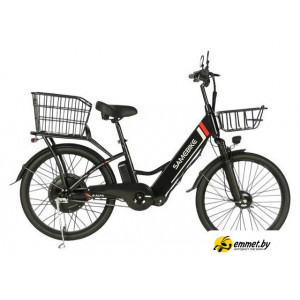 Электровелосипед SameBike Е-Alfa New SB-E-ALFA350-36/10 (черный)