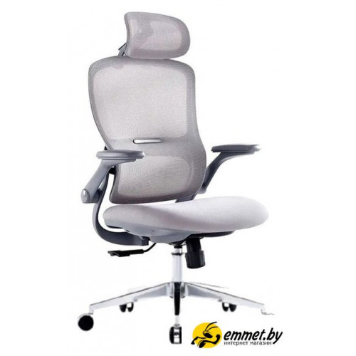 Офисное кресло SitUp Sity Grey Chrome (сетка Grey/Grey)